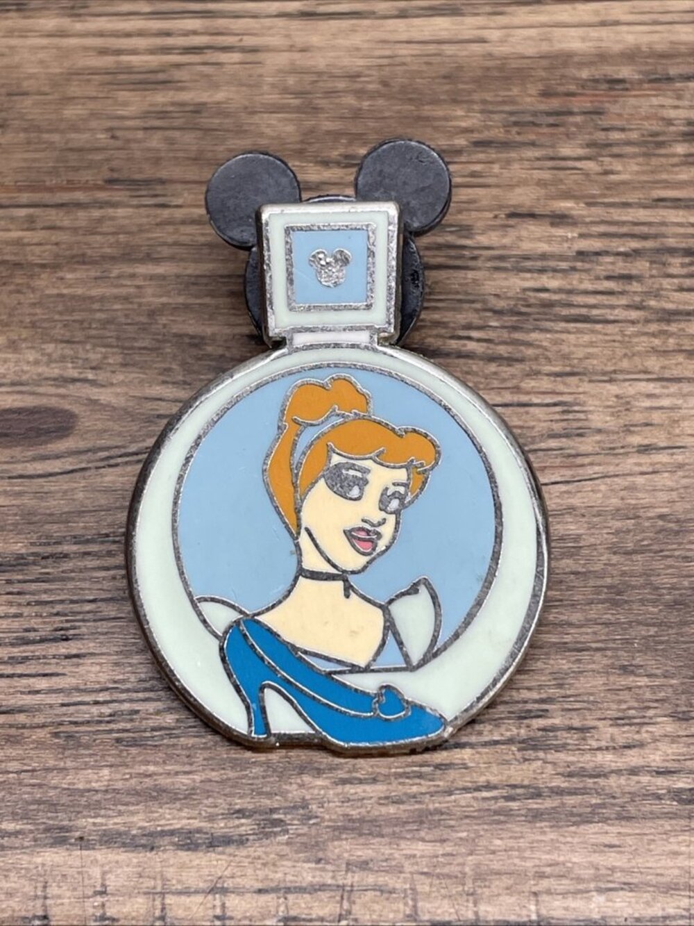 Disney's Cinderella Hidden Mickey 1 of 5 perfume bottle 2012 Pin KG JD